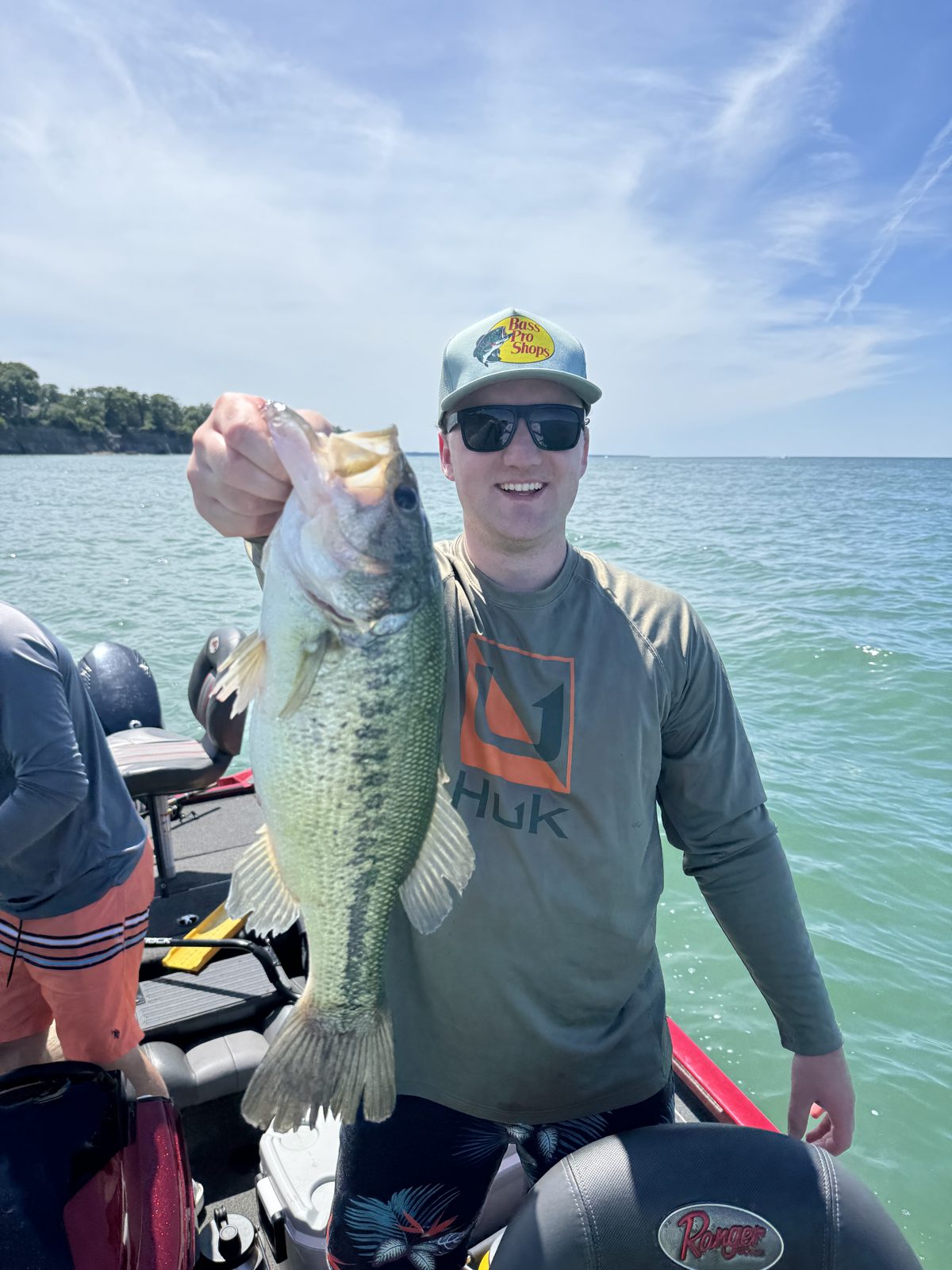 Out on the water with a buddy