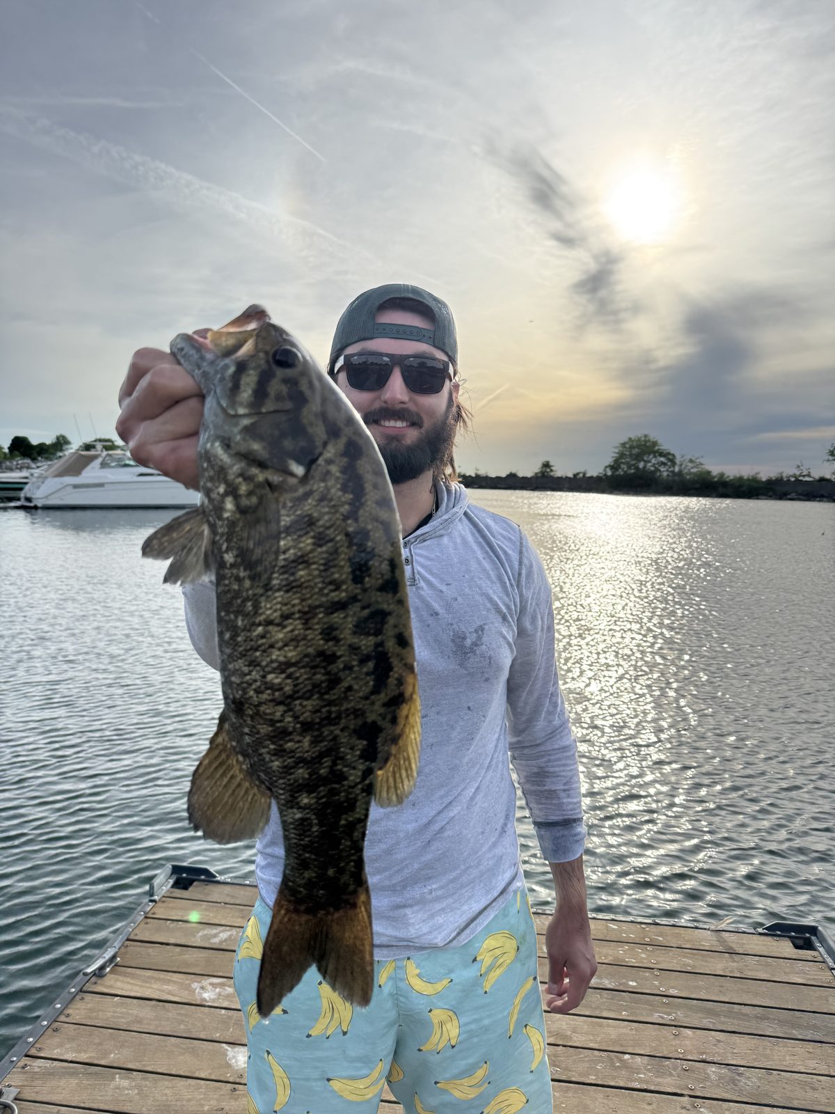 Smallmouth bass I caught